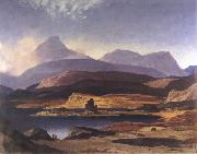 David Young Cameron Wilds of Assynt oil painting on canvas